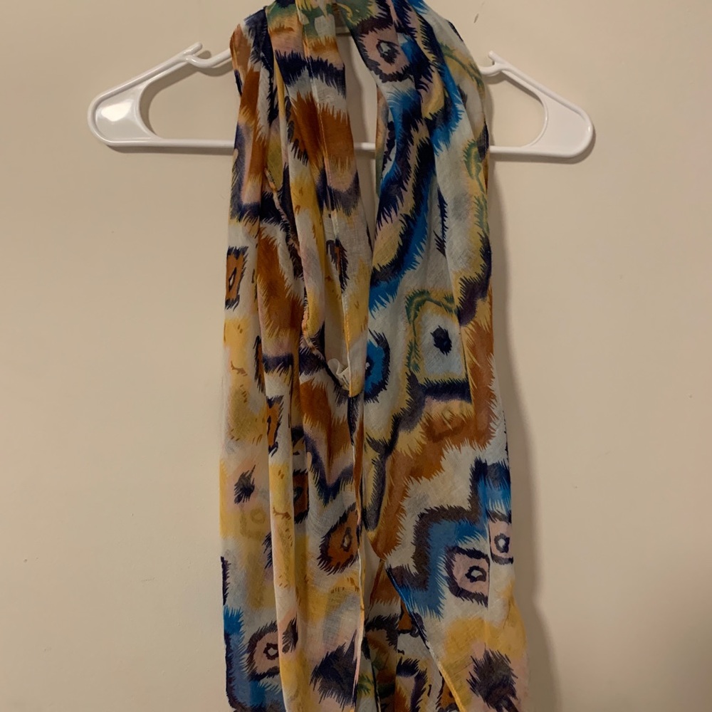 Patterned Infinity Scarf